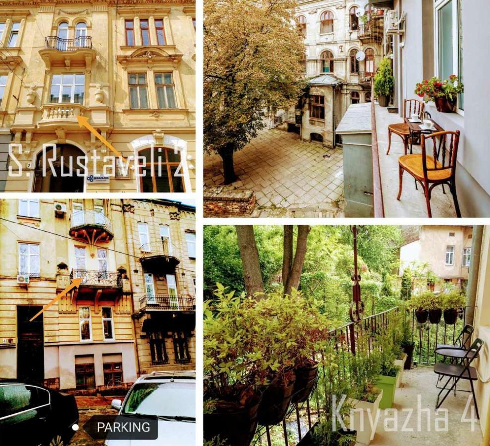 Family Apartments In Lviv Center With Balcony Dış mekan fotoğraf